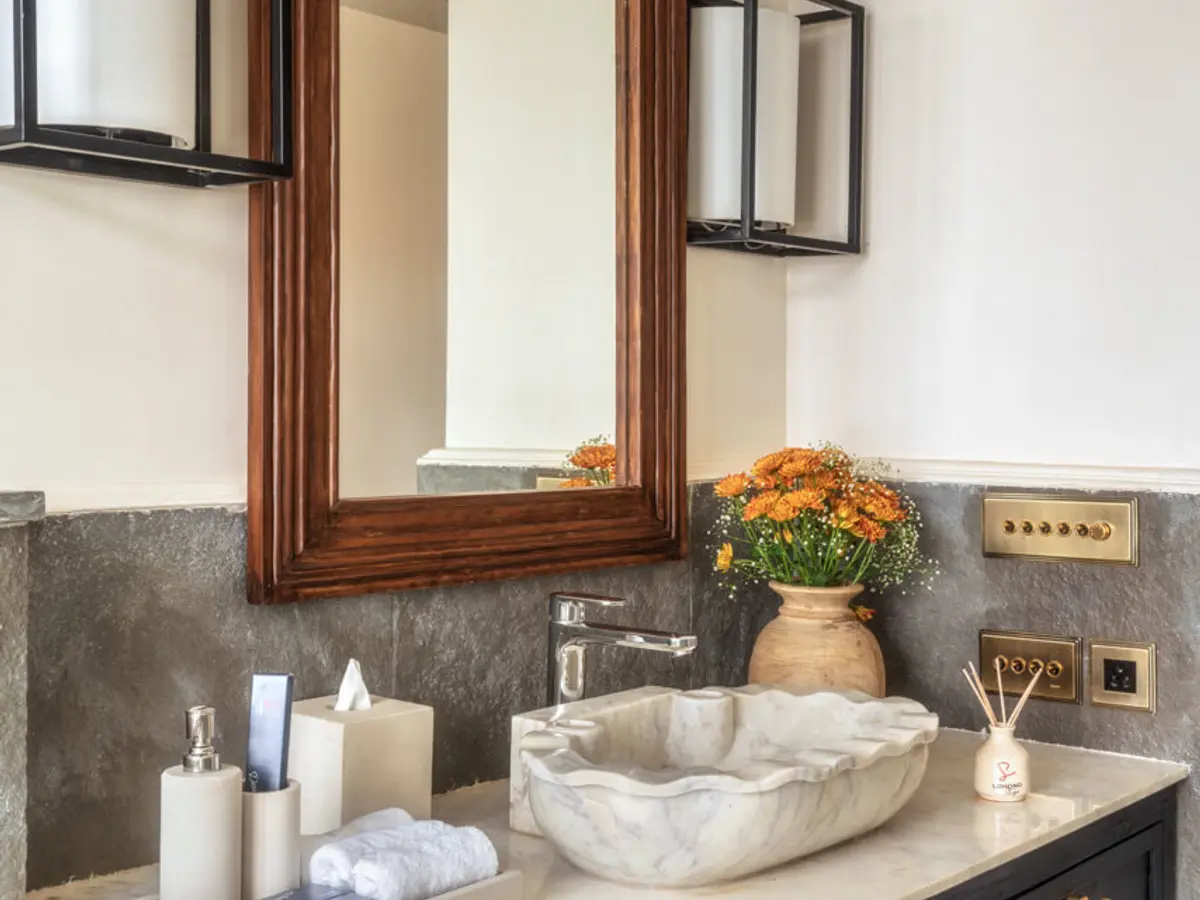 Ensuite Bathroom 3 | Calisto Villa E by Lohono Stays