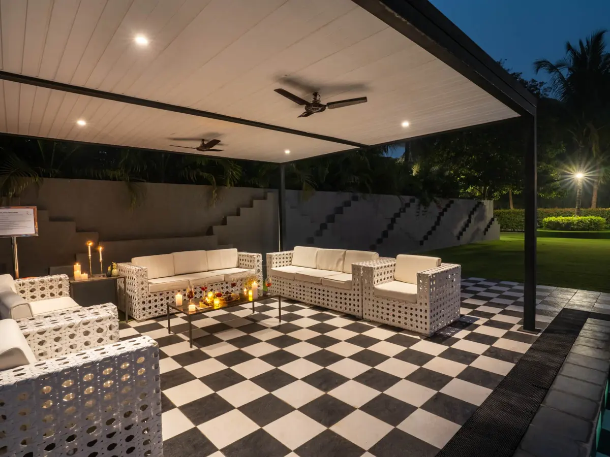 Outdoor Gazebo | Casa Del by Lohono Stays