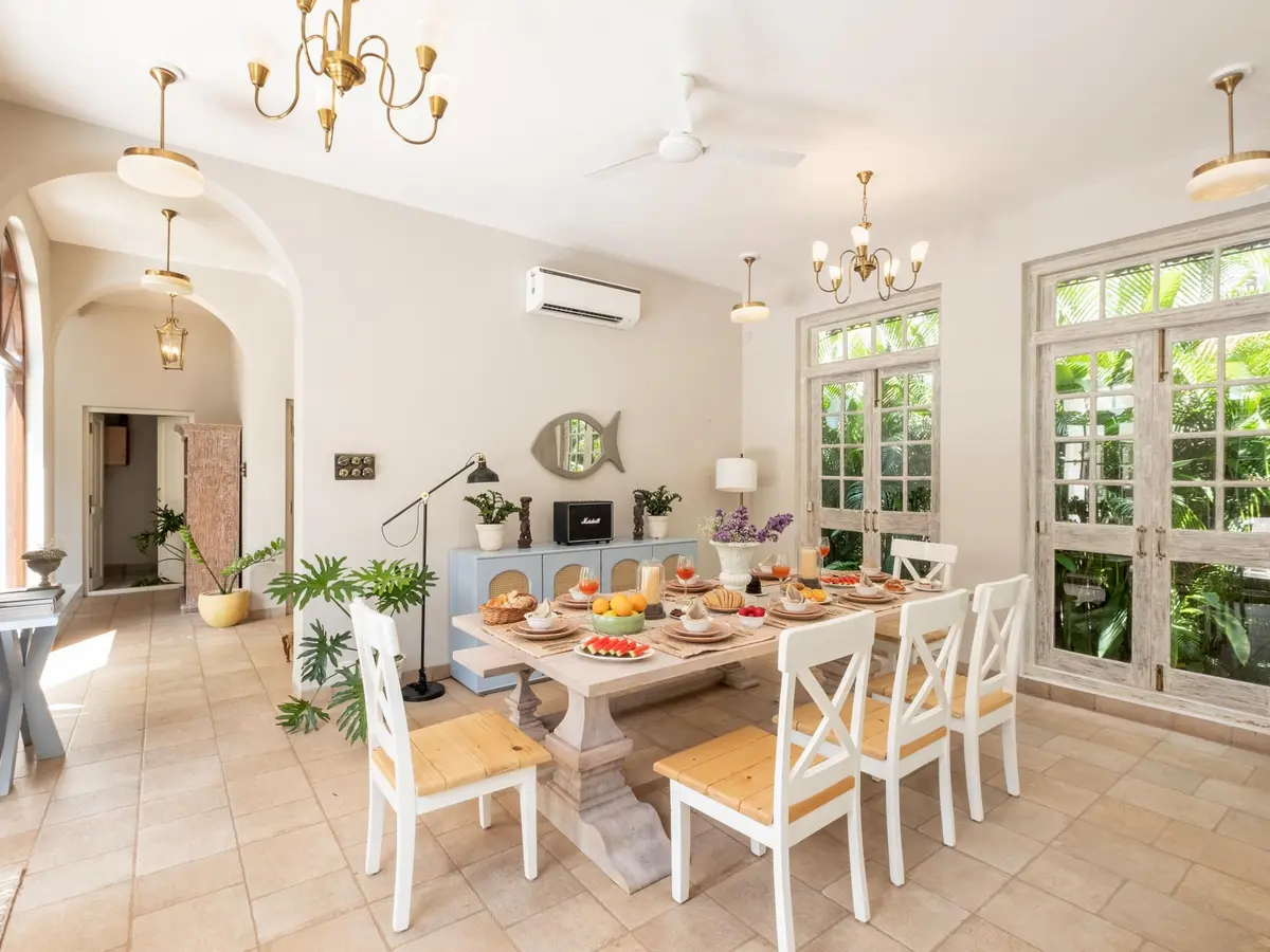 Castello Villa 5 - Dining area