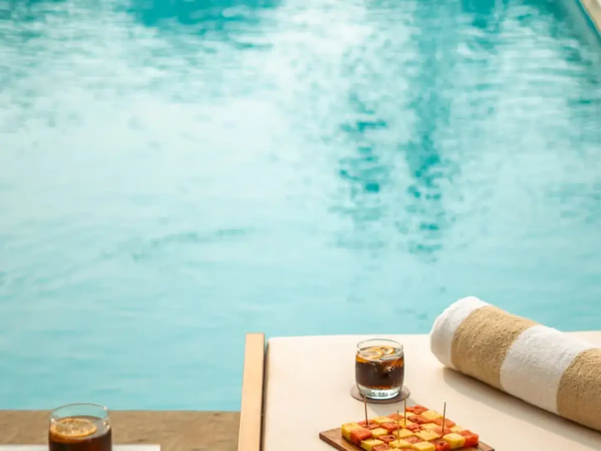 Poolside Lounging | Enia Villa C | Goa