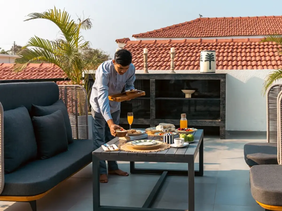 Terrace Area | Enia Villa C | Goa