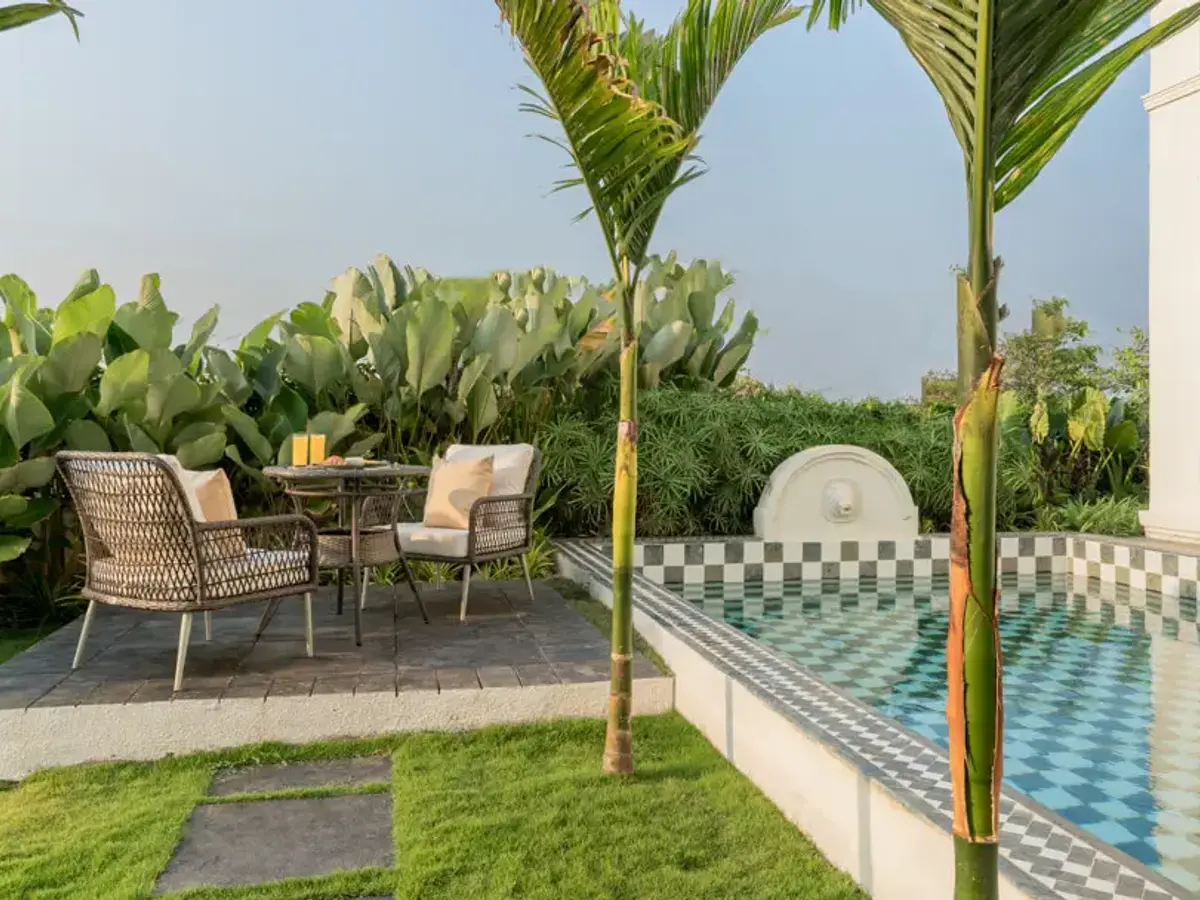 Poolside Seating | Enia Villa D, Goa