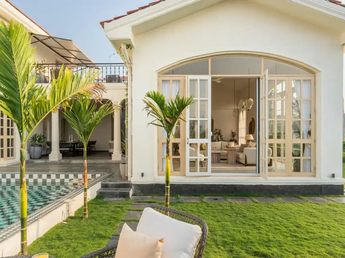 Poolside Facade | Enia Villa D, Goa