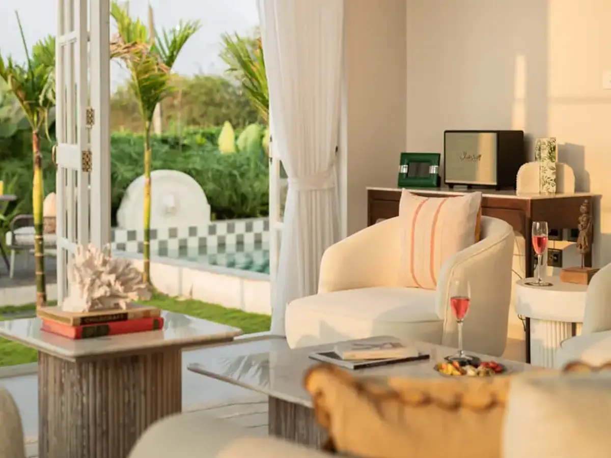 Living Area | Enia Villa D, Goa