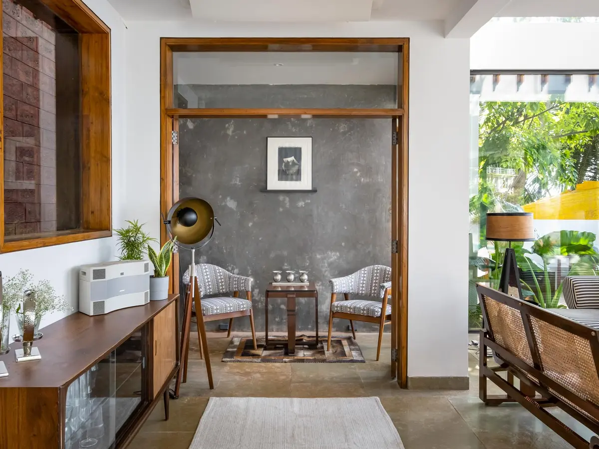 Glasshouse On The Bay - Living area
