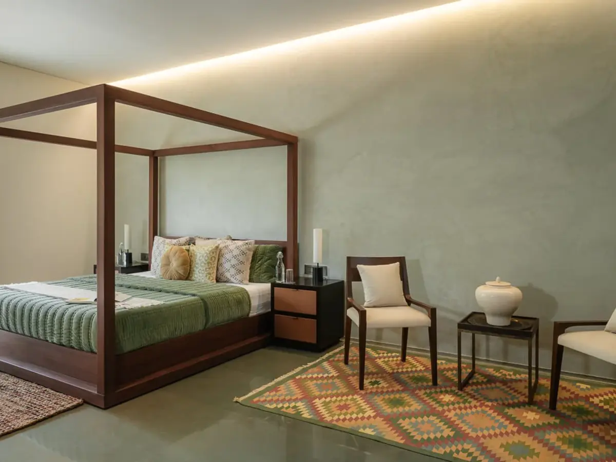 Master Bedroom | Gomati by Lohono Stays