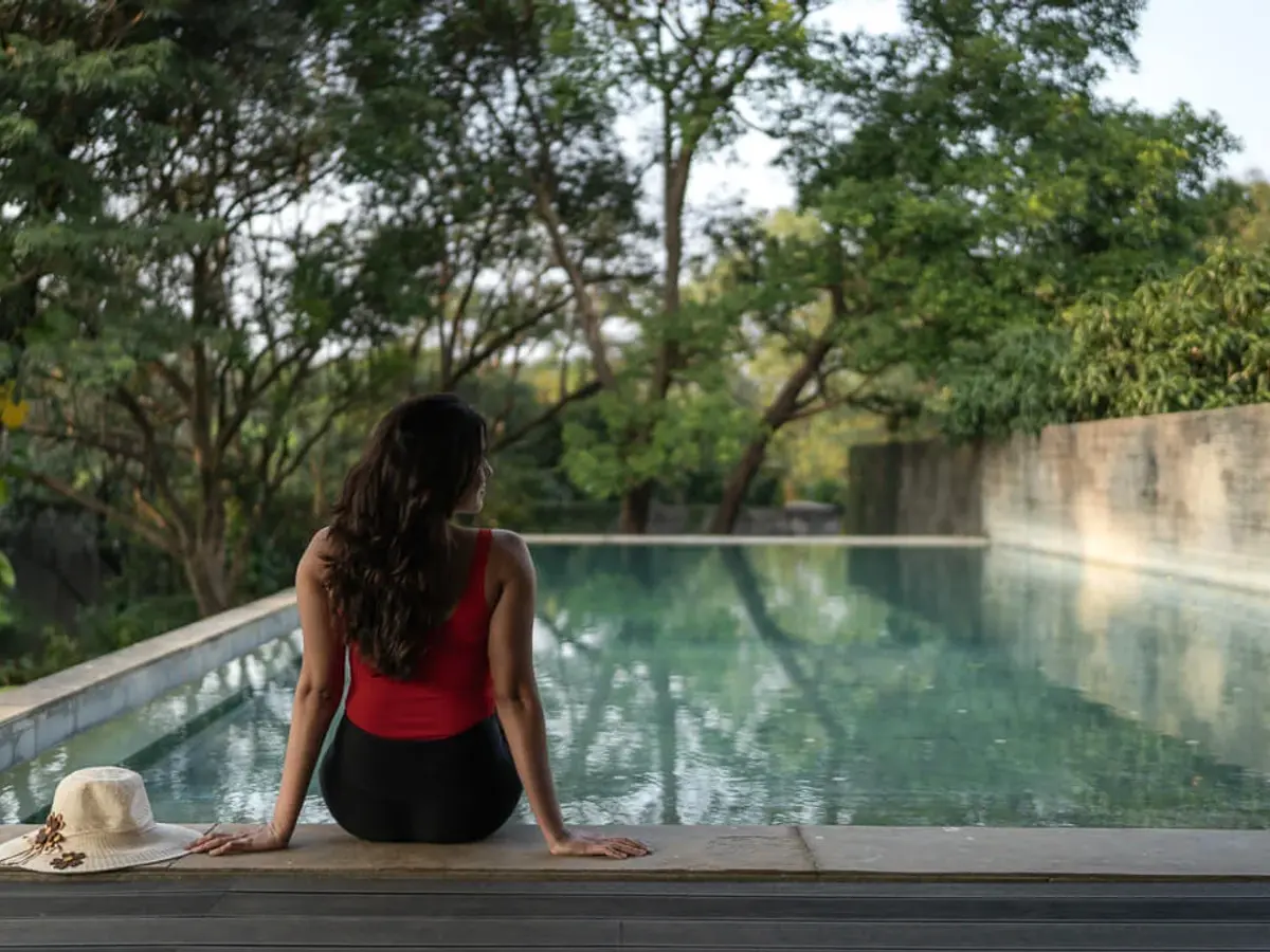 poolside | Gomati by Lohono Stays