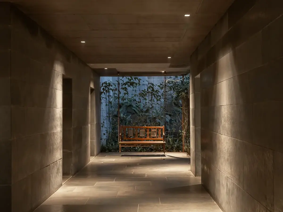 Spacious Lobby | Gomti by Lohono Stays