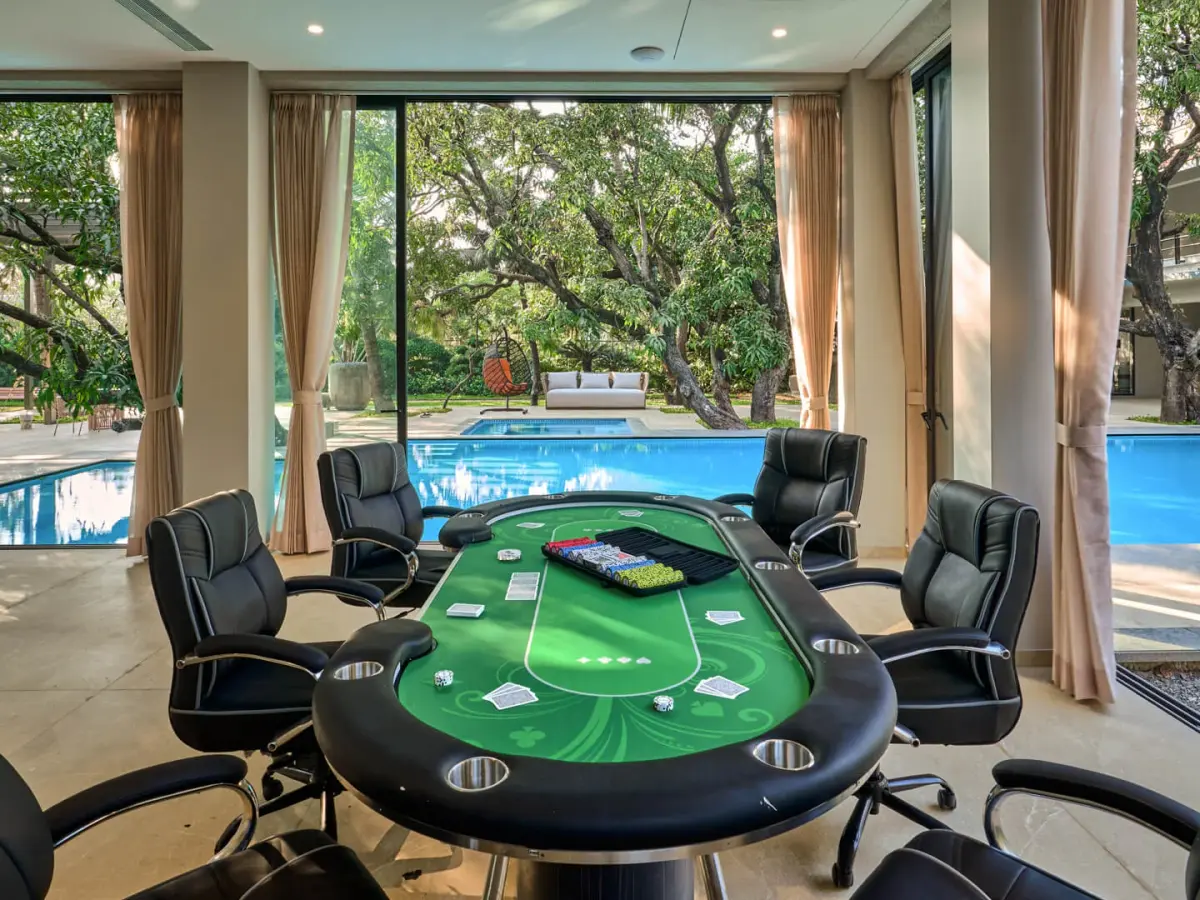 Poker Table | Hermes Coves by Lohono Stays