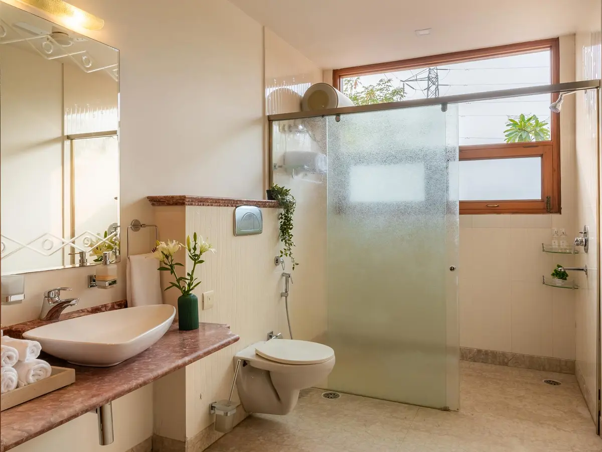 Bathroom 3 - Morbaugh at Kothari Gadh | Villa in Jaipur