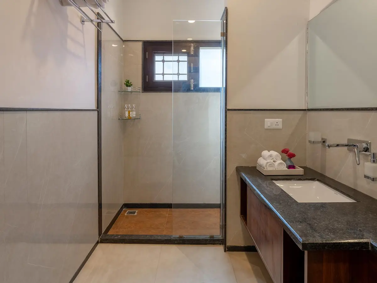 Bathroom 4 - Morbaugh at Kothari Gadh | Villa in Jaipur