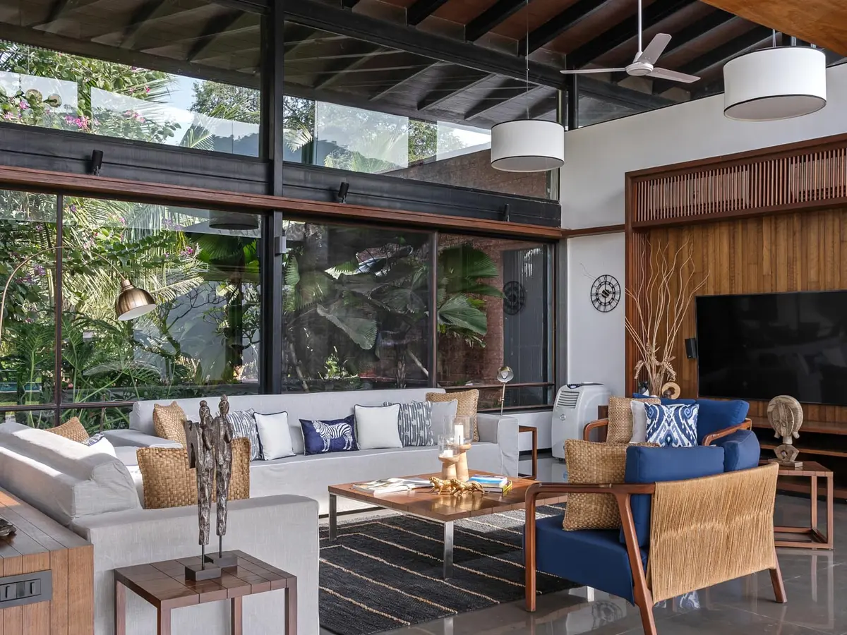 Laterite House - Living Area