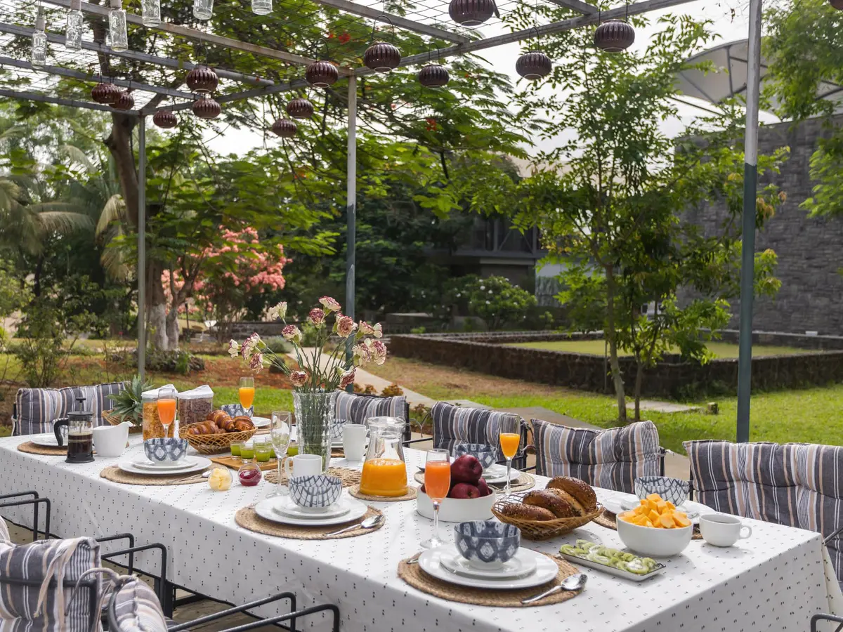 Maharajah House - Outdoor dining 1