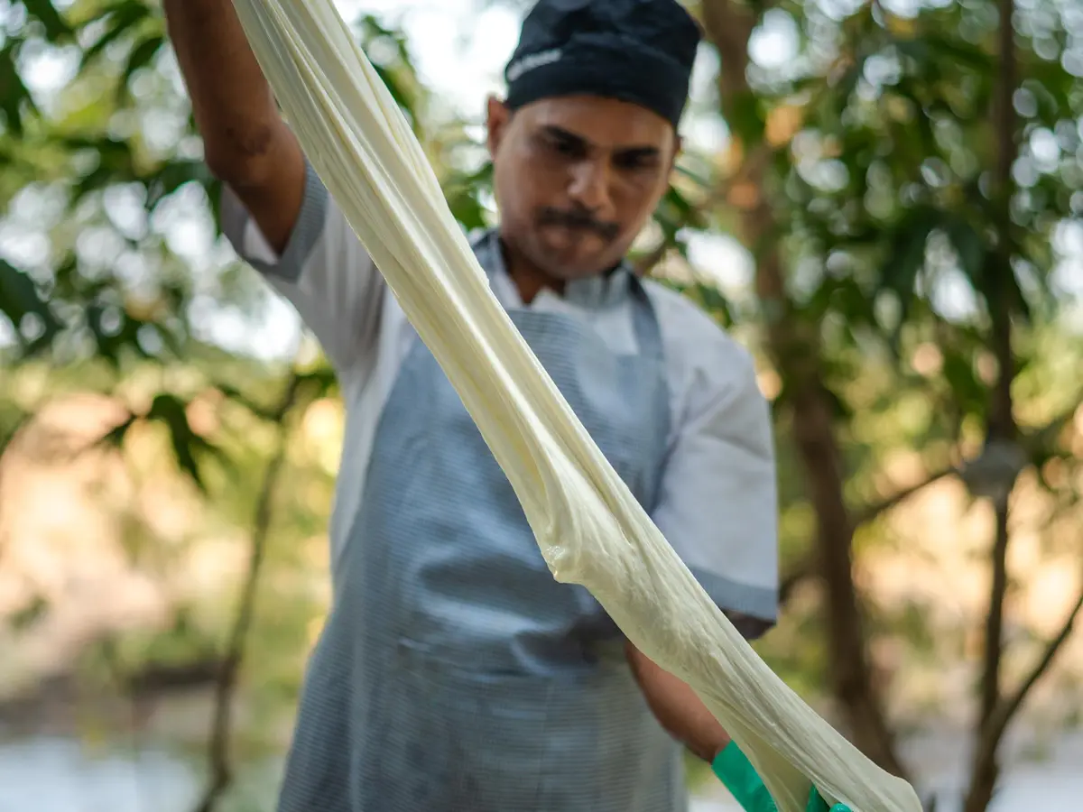Cheesemaking in Karjat - Maharaja House