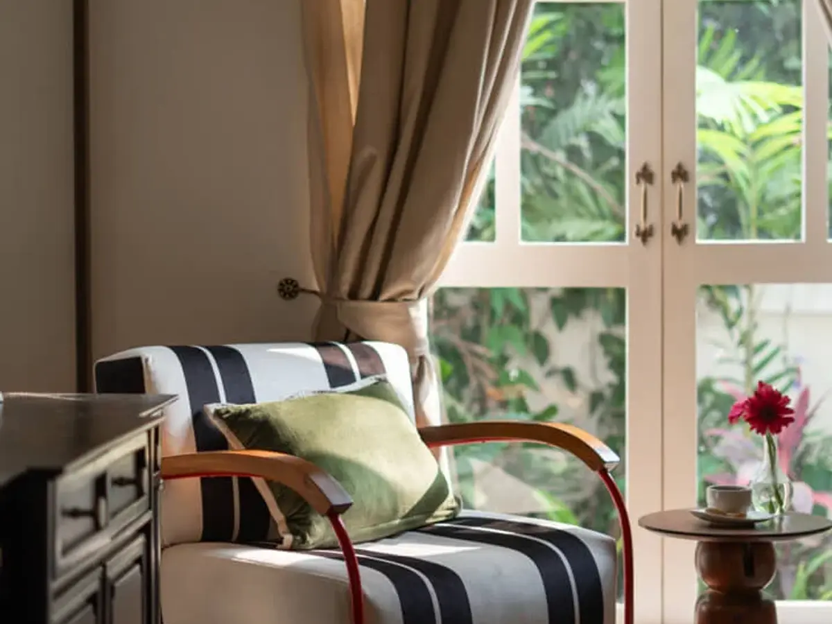 Bedroom 2 Seating | Mila Villa 5 by Lohono Stay