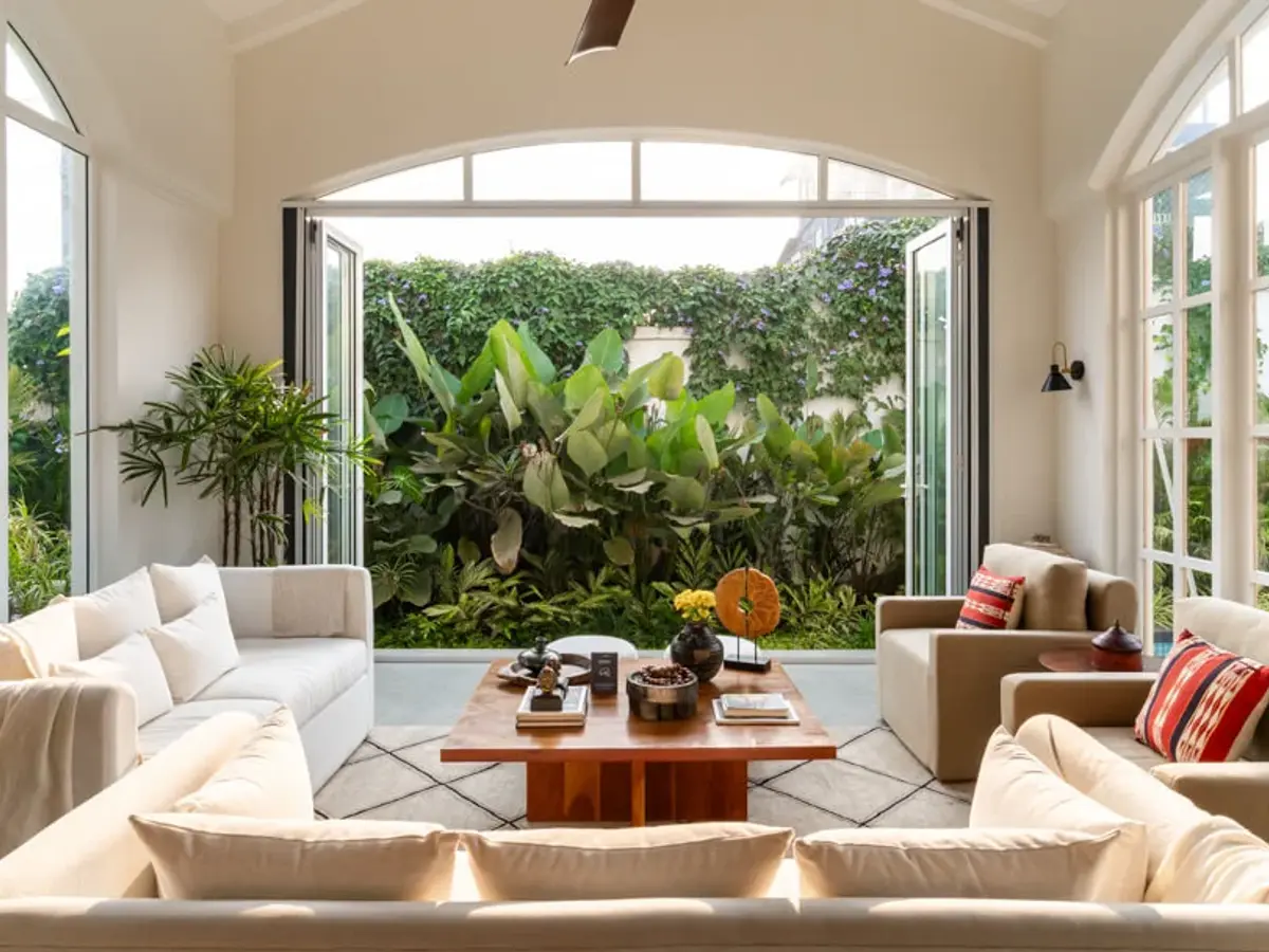 Spacious Living Area | Mila Villa 5 by Lohono Stays