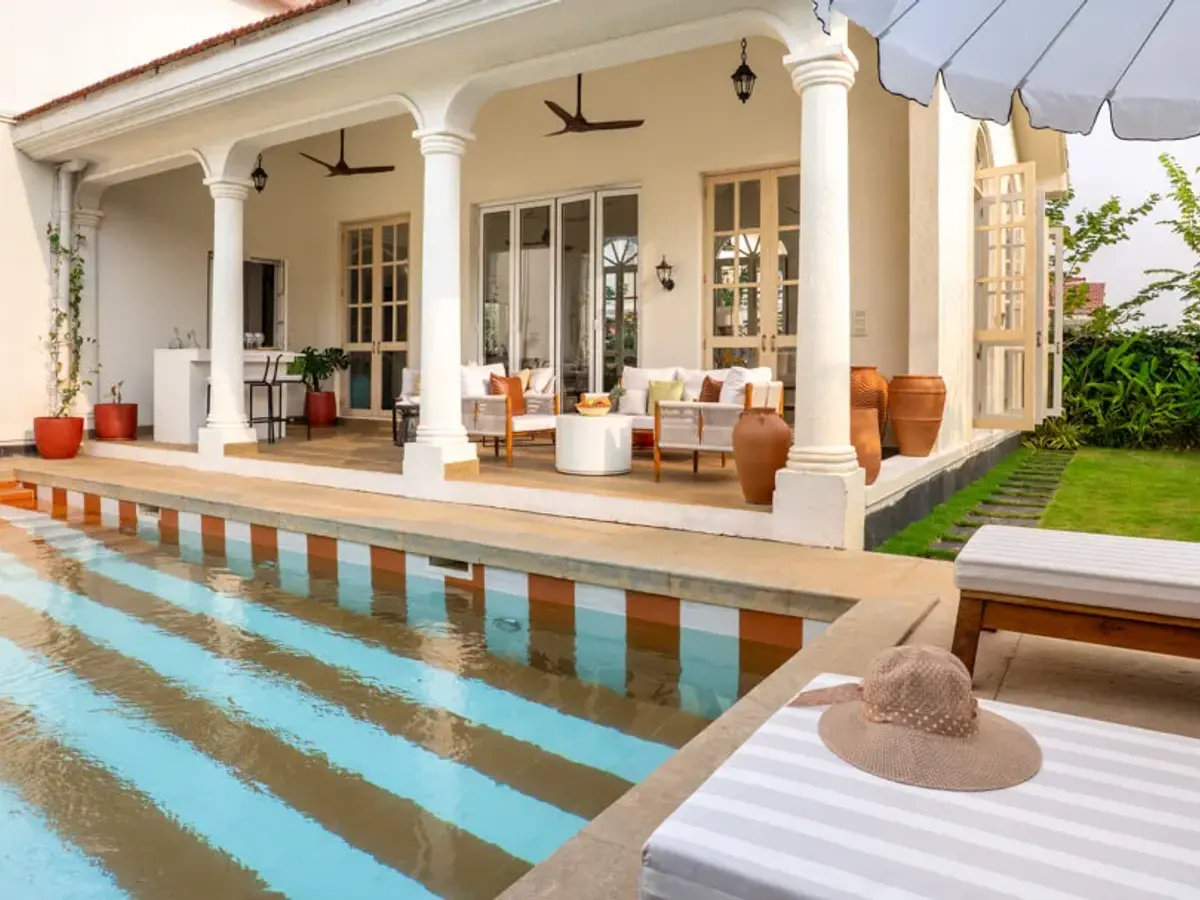 Poolside Area | Mila Villa 6, Goa by Lohono Stays