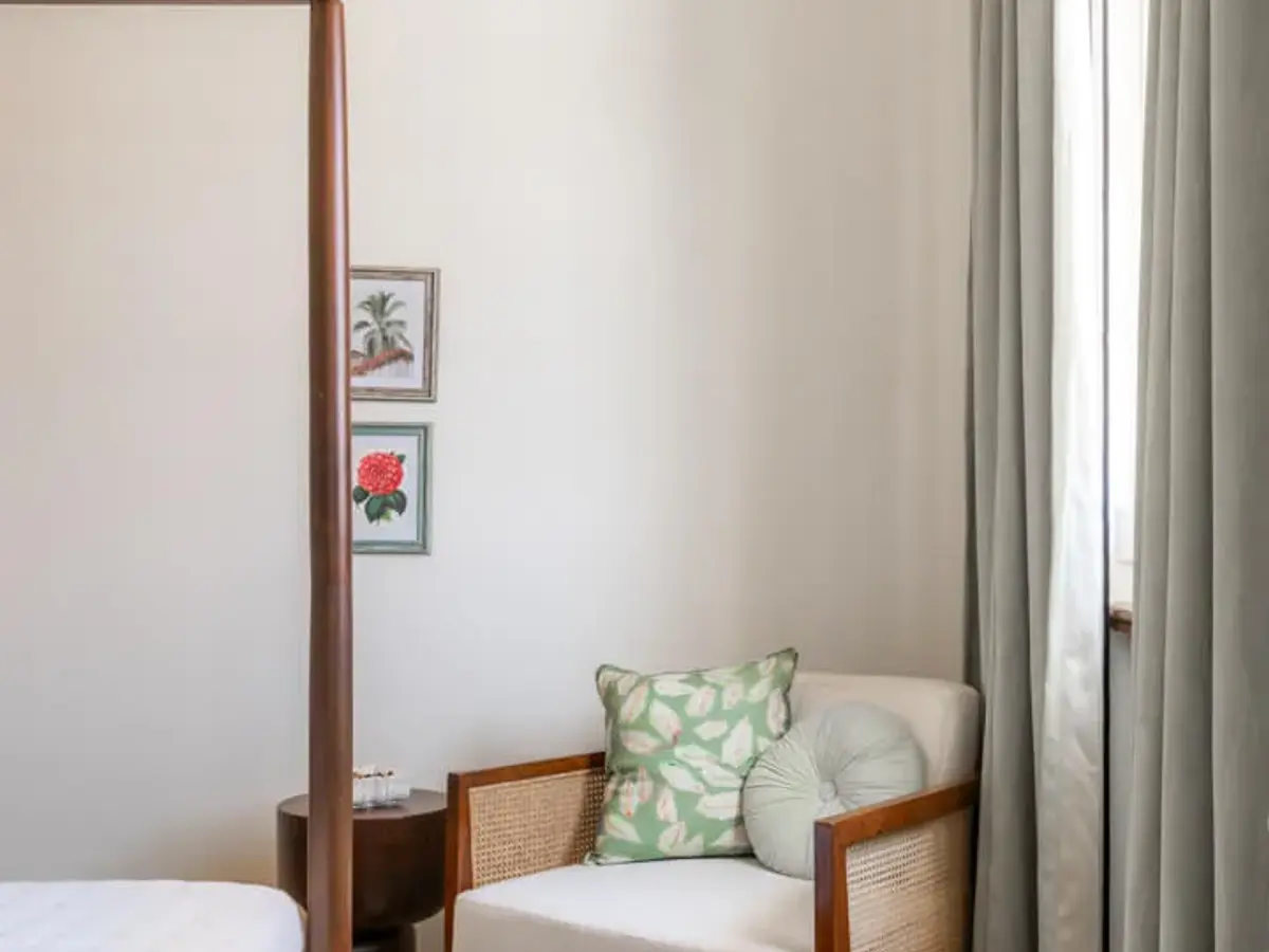 Bedroom with Seating | Mila Villa 6, Goa by Lohono Stays