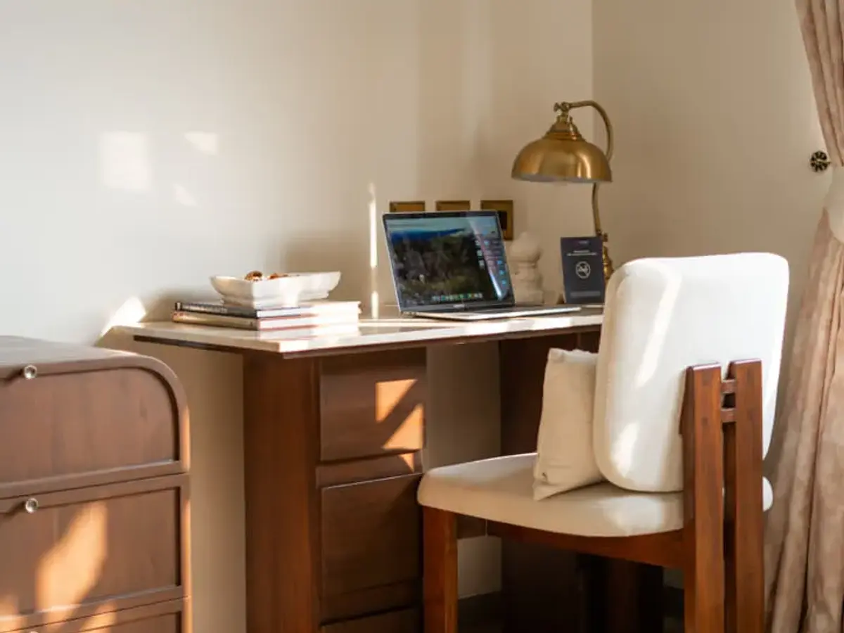 Bedroom with Study | Mila Villa 6, Goa by Lohono Stays