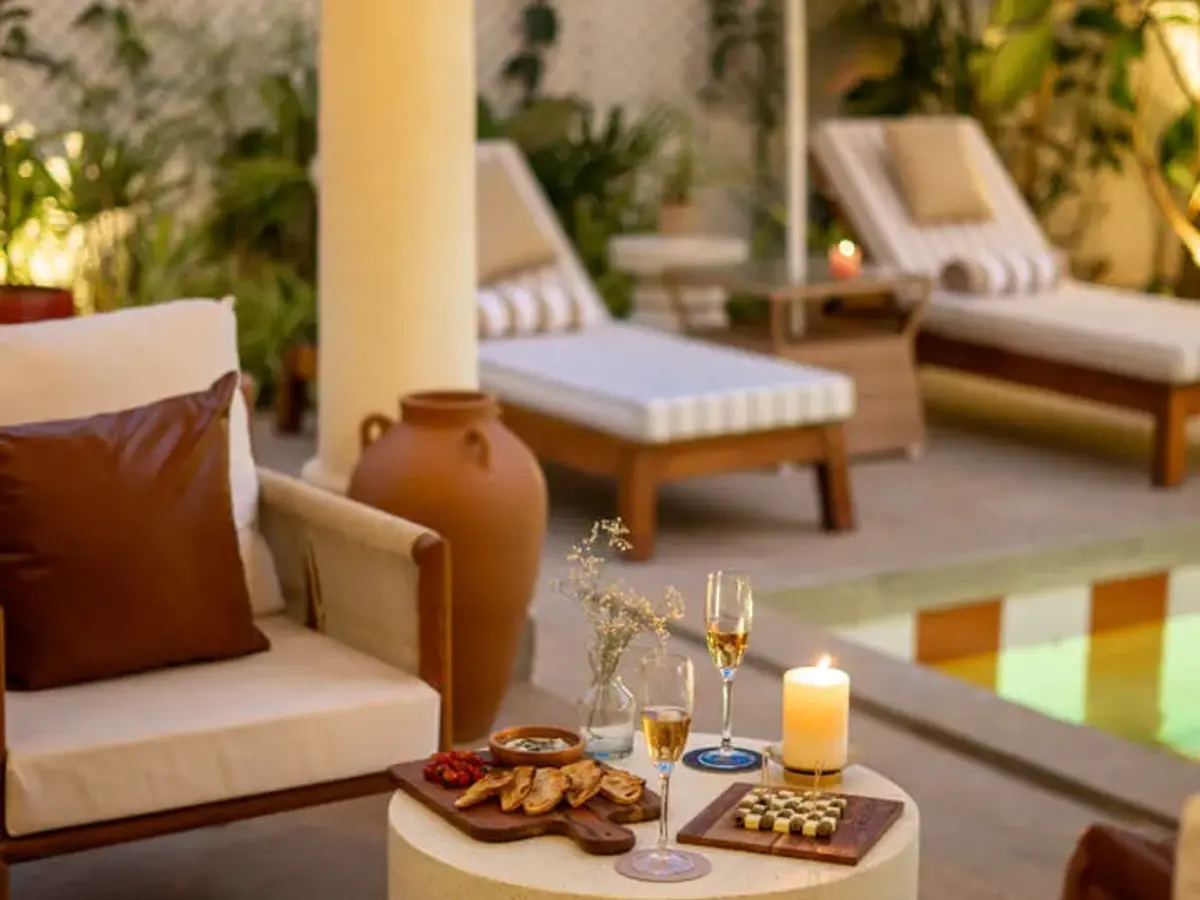 Poolside Area | Mila Villa 6, Goa by Lohono Stays