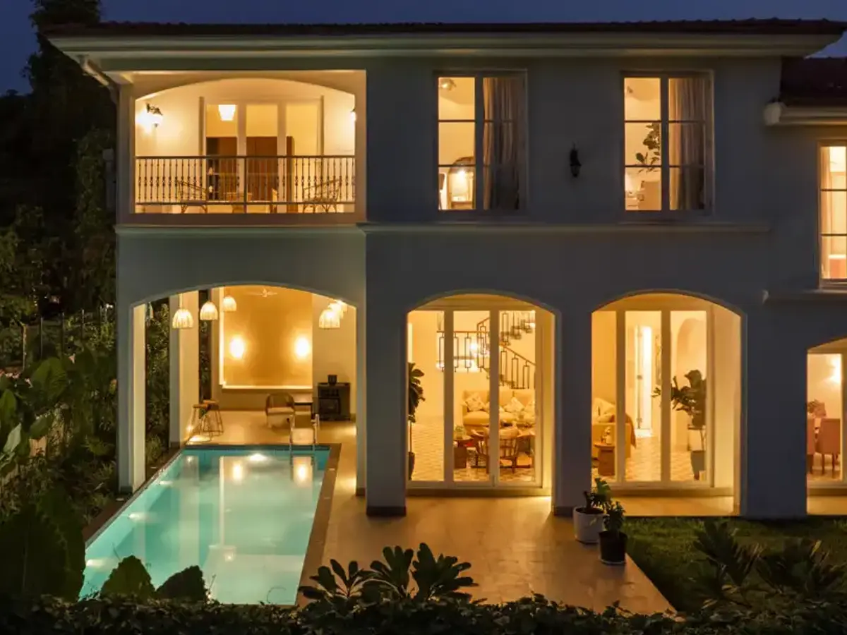 Evening Facade | Moira Villa 12