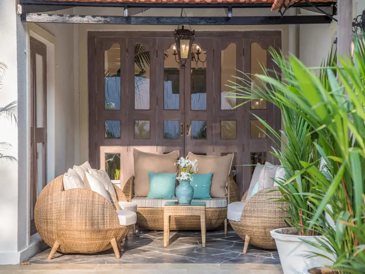 Monforte Villa D -  Pool Seating Area