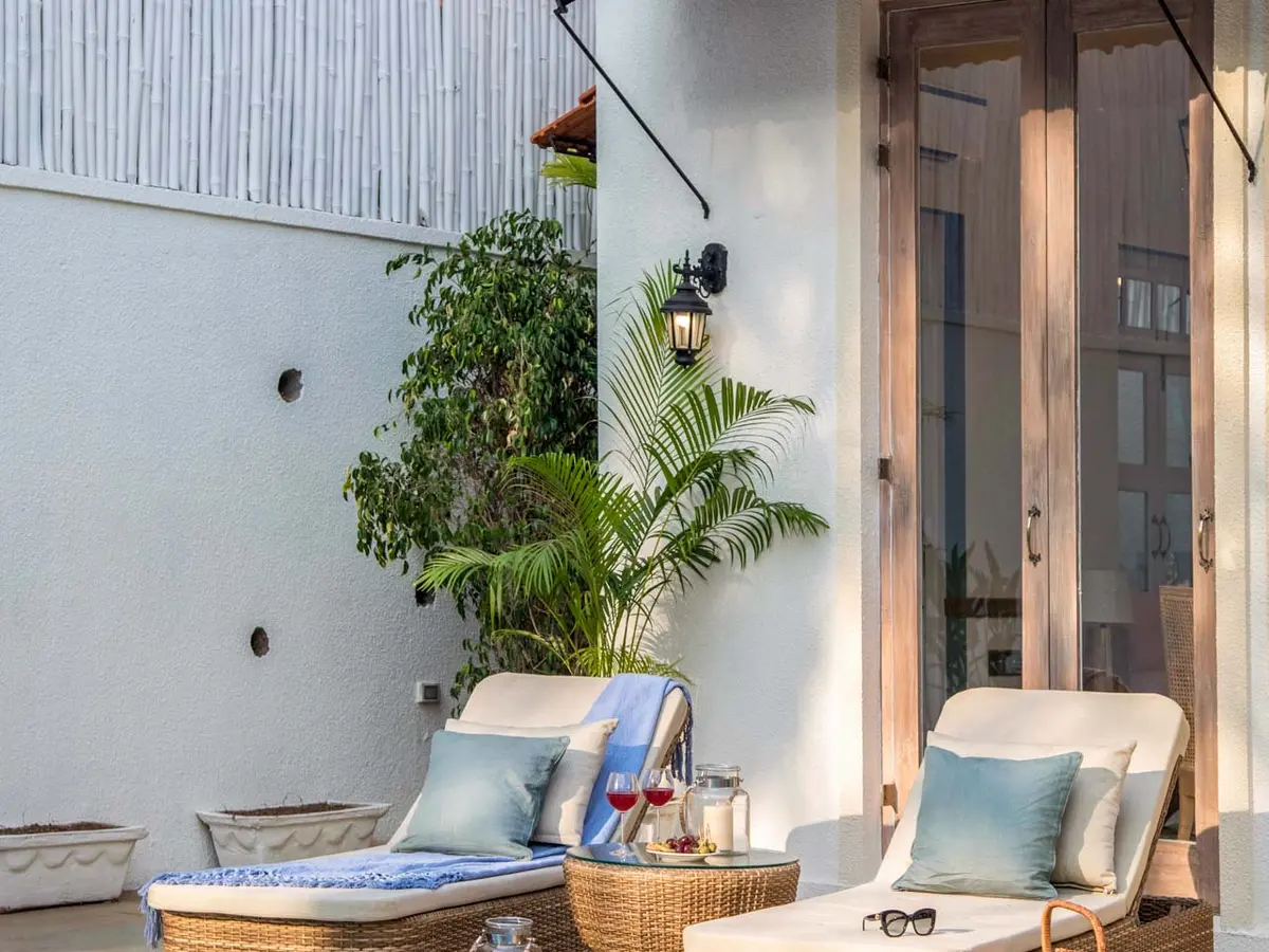 Monforte Villa D -  Pool Seating Area