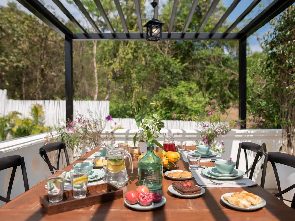 Monforte - Villa I - Terrace Dining View 2