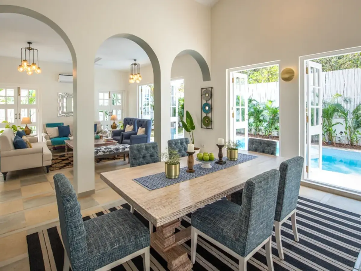 Monforte - Villa B -  Dining and Living Area