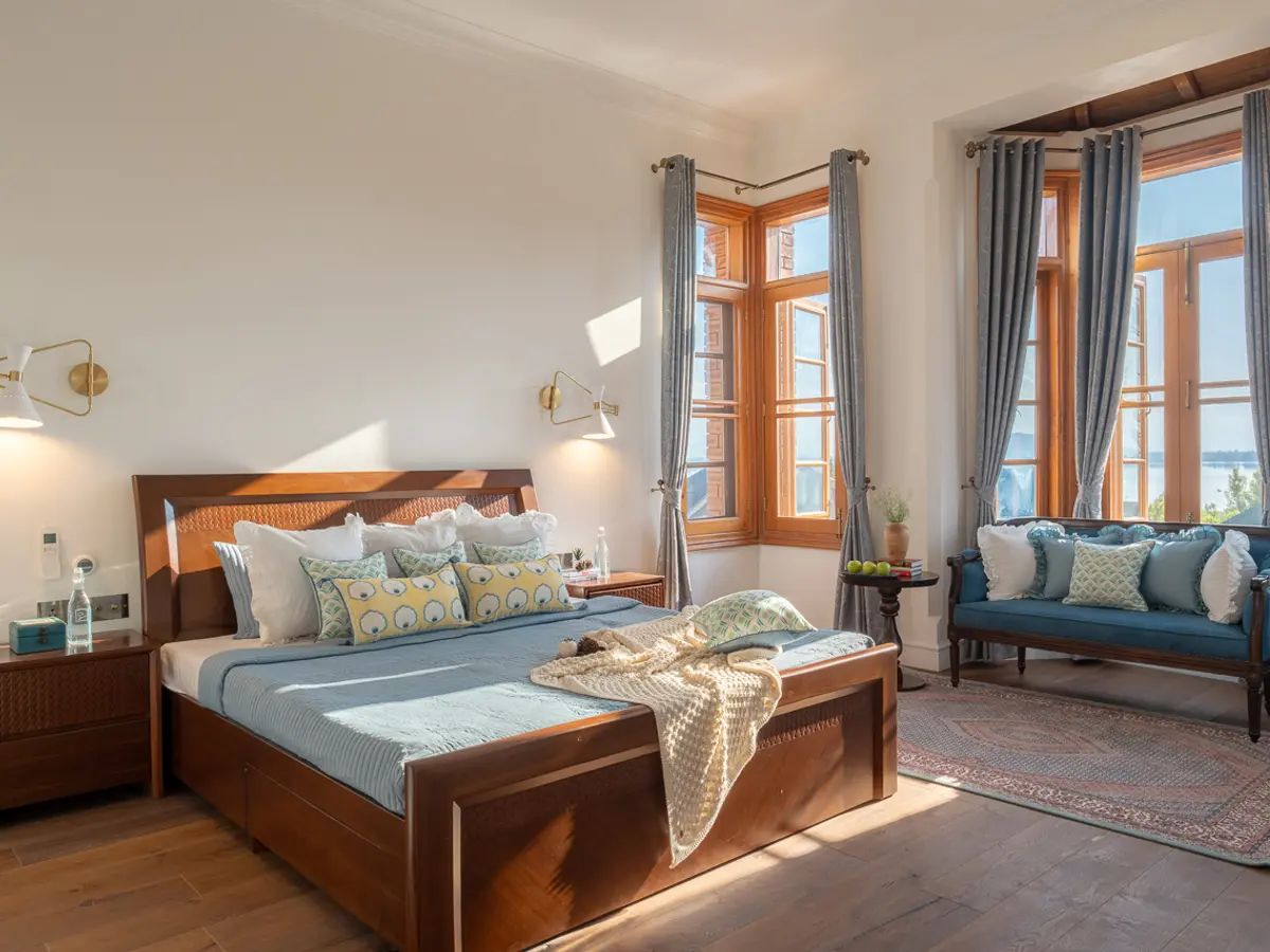 Bedroom 4 | Luxury Rentals - Noor, Srinagar by Lohono Stays