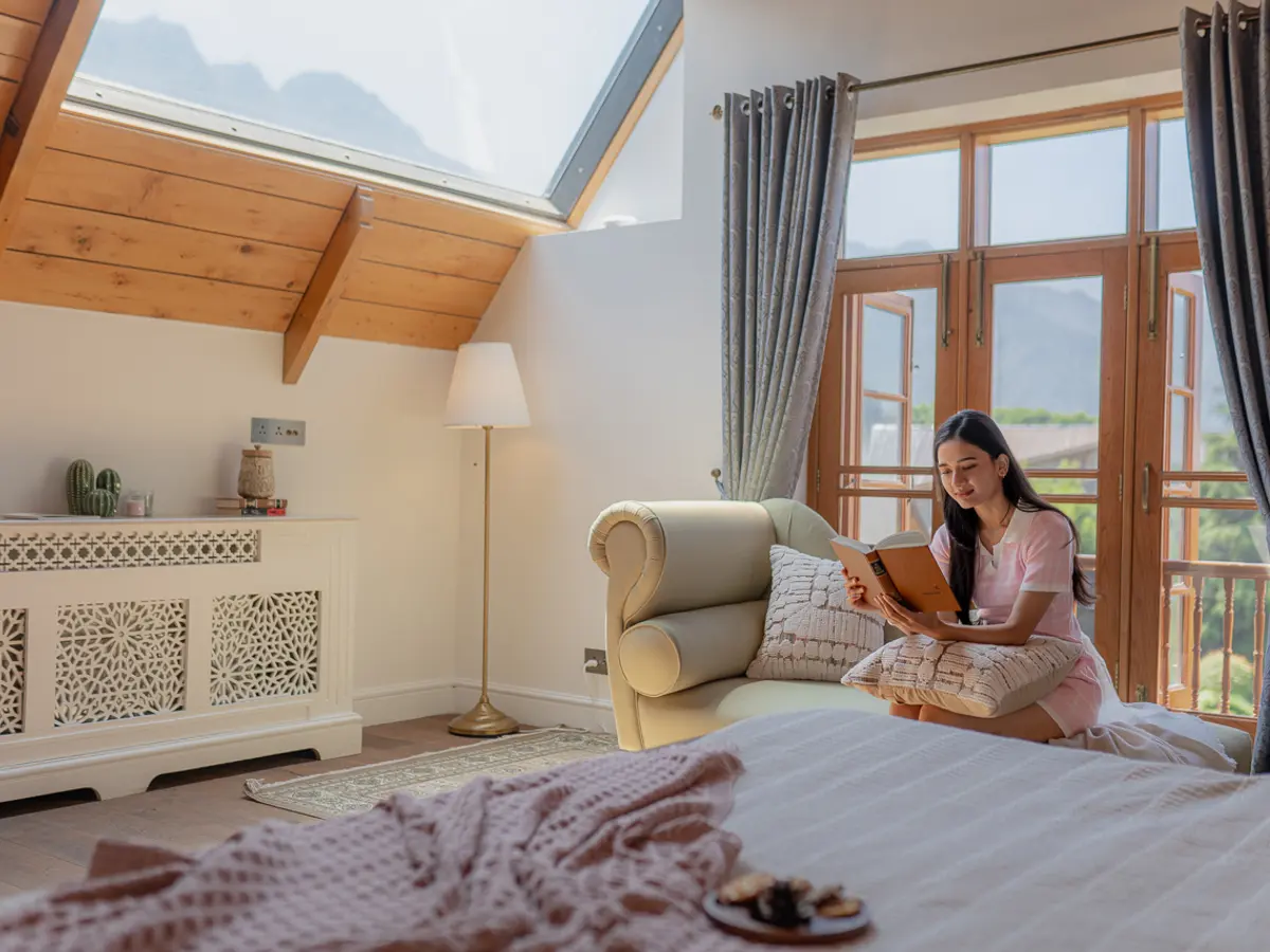 Rooms with Mountain Views | Noor, Srinagar by Lohono Stays