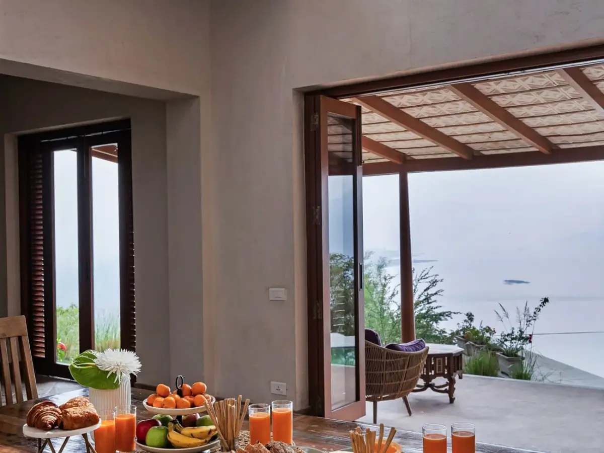 Om Anantha - Living Area Outside View