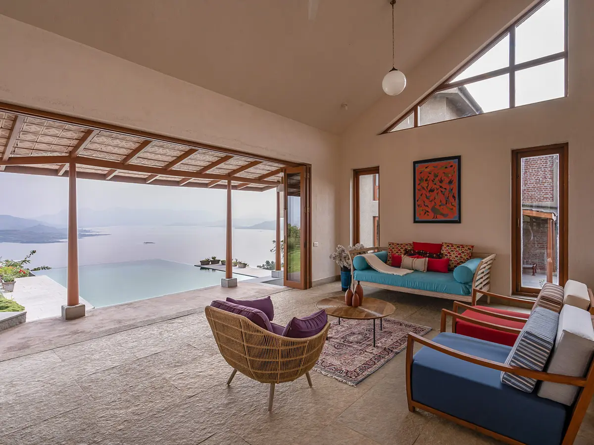 Om Anantha - Living Area Outside View