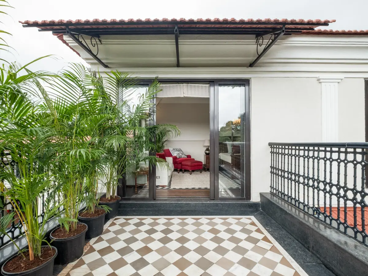 Orchard Villa - Bedroom Balcony View