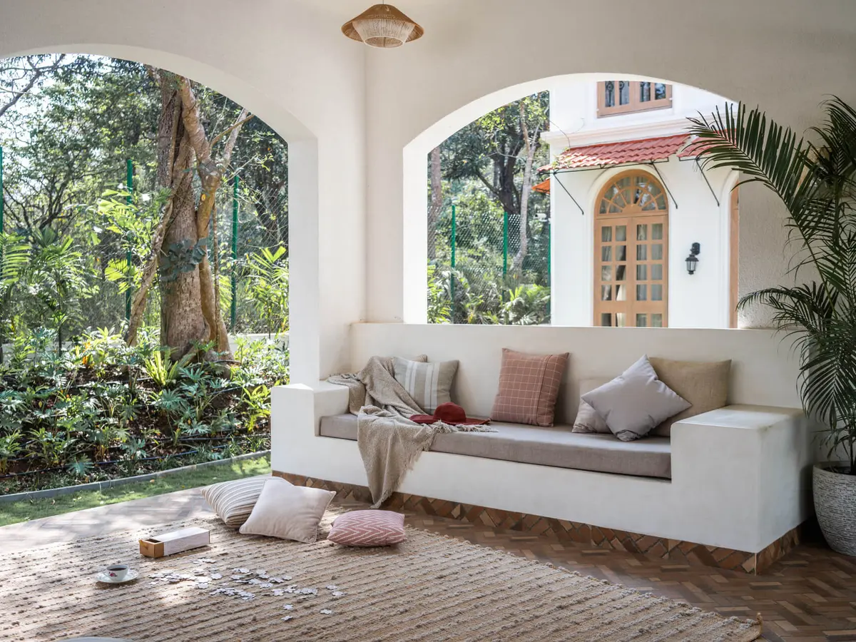 Outdoor Seating - Regato E Villa in Goa | Lohono Stays