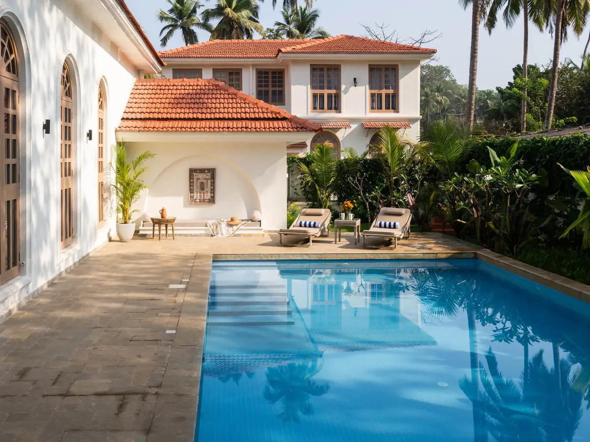 Private Swimming Pool - Regato E Villa in Goa | Lohono Stays