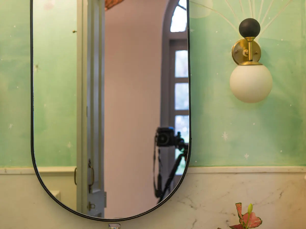 Luxury Powder Bathroom - Regato E Villa in Goa | Lohono Stays