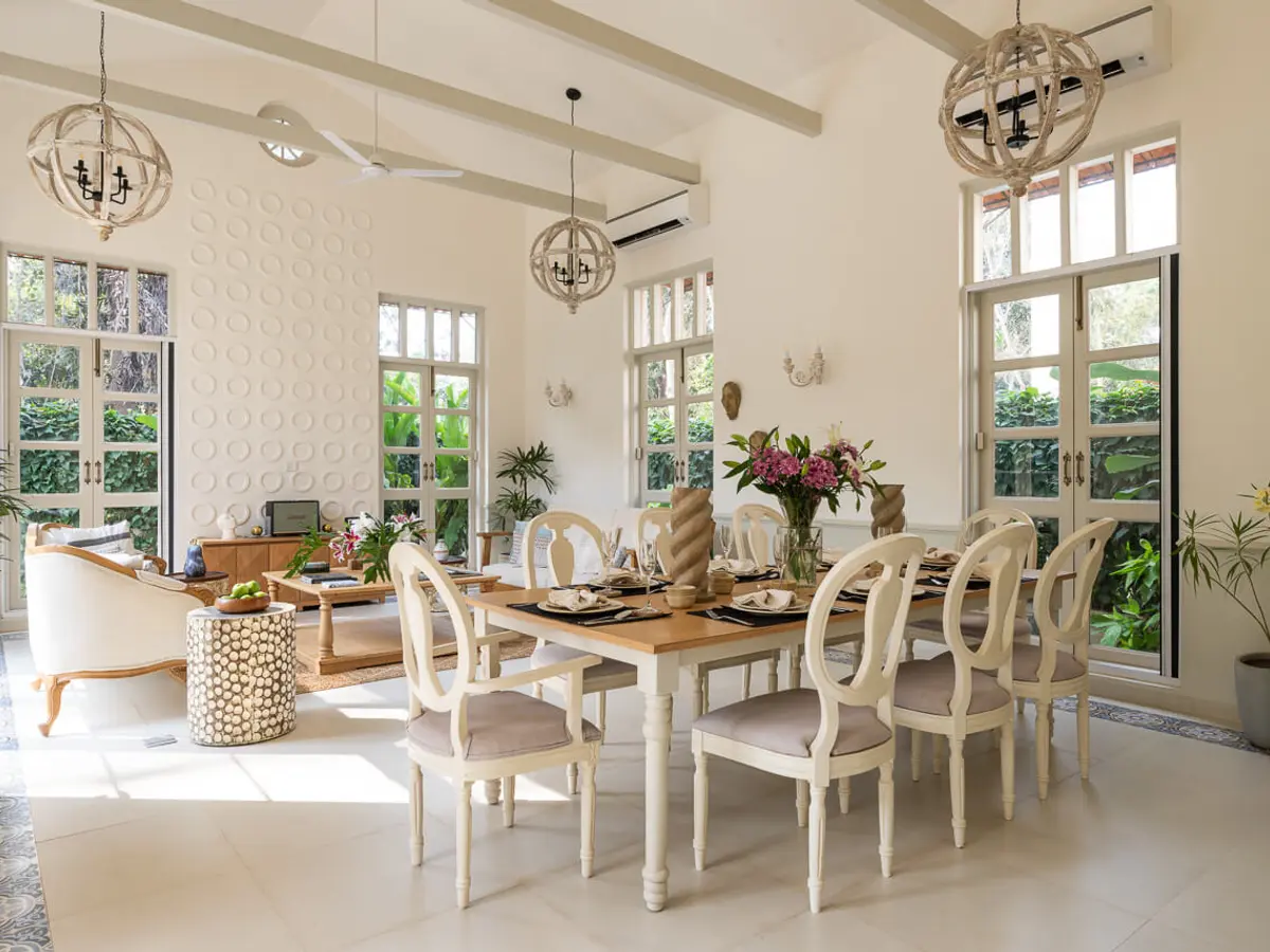 Villas with dining - Regato C Villa in Goa | Lohono Stays