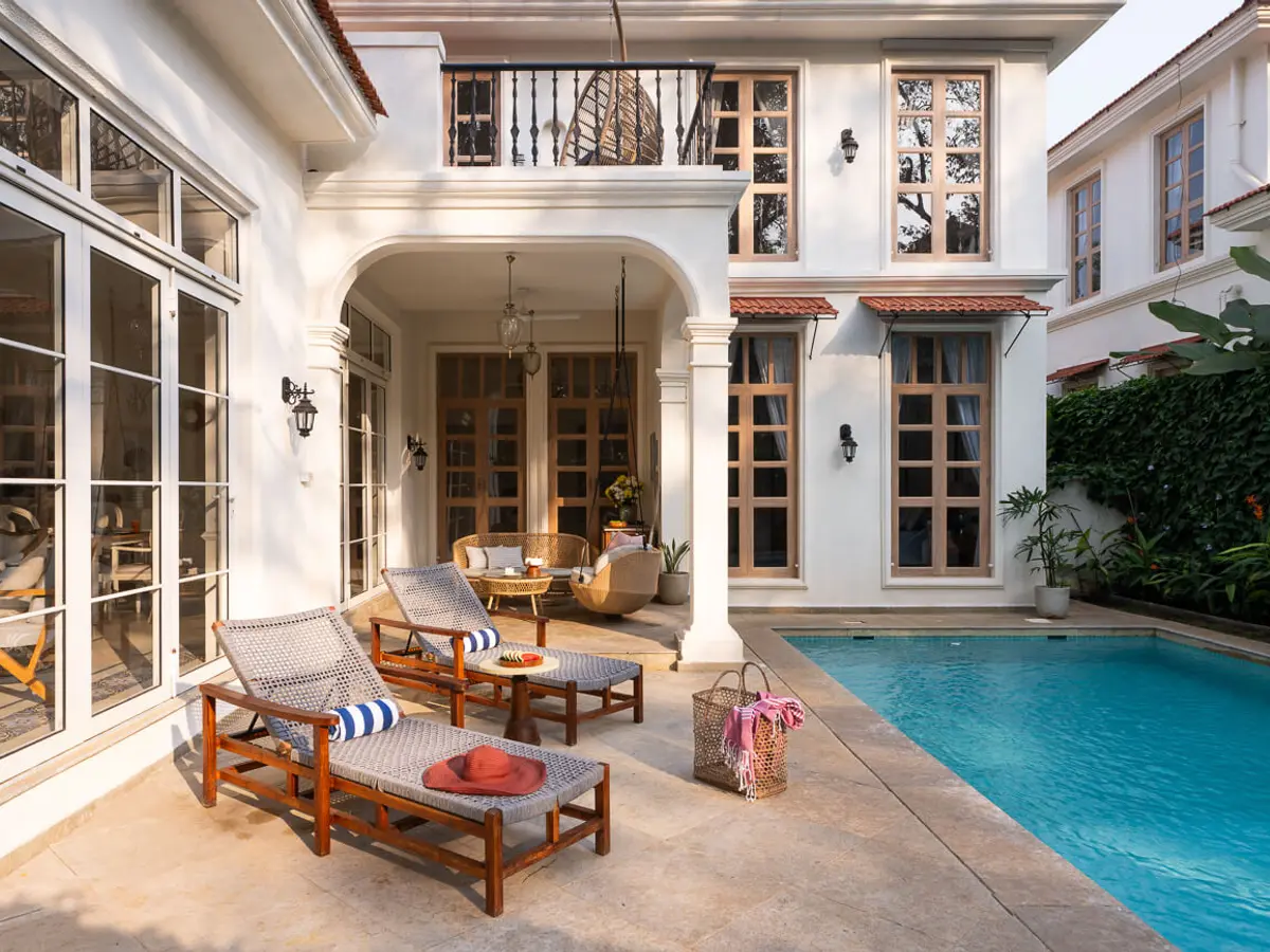 Private Swimming Pool - Regato C Villa in Goa | Lohono Stays