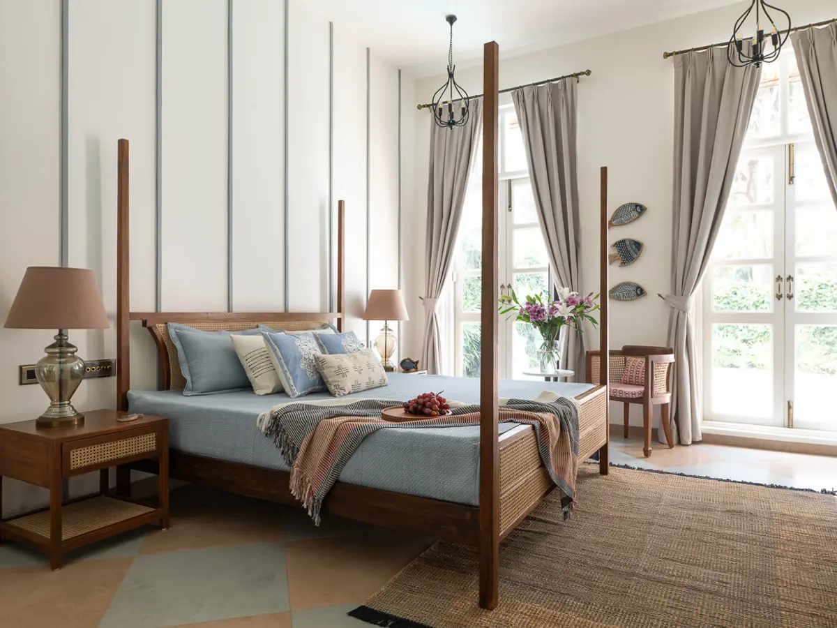 Villa Bedroom 1 - Regato Villa C in Goa | Lohono Stays