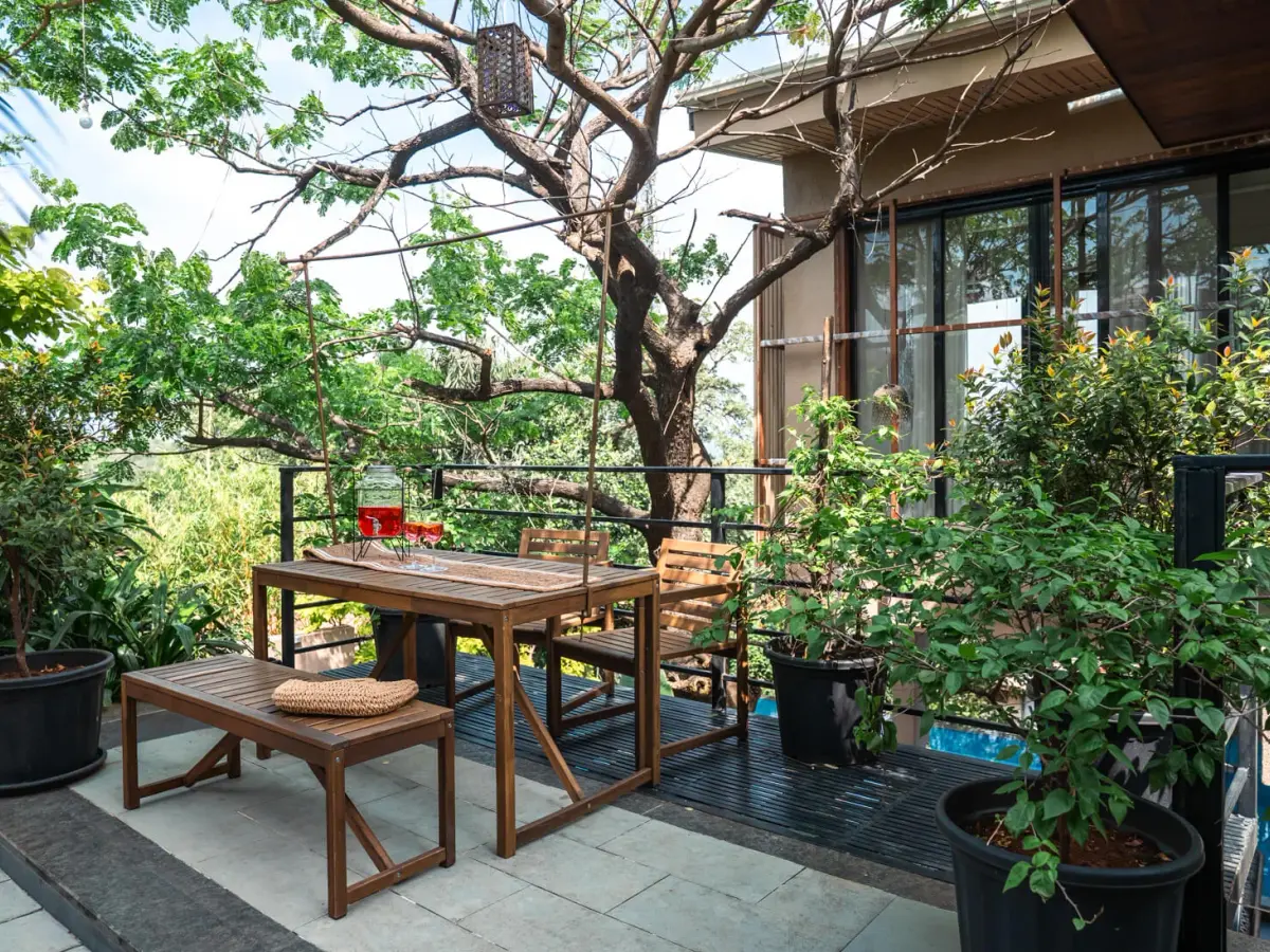 Outdoor Common Areas | Rigveda Villa | Lonavala