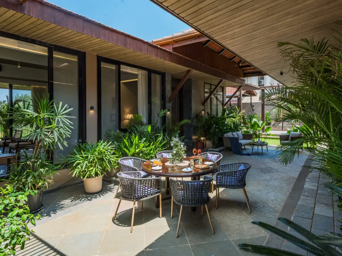 Outdoor Common Areas | Rigveda Villa | Lonavala