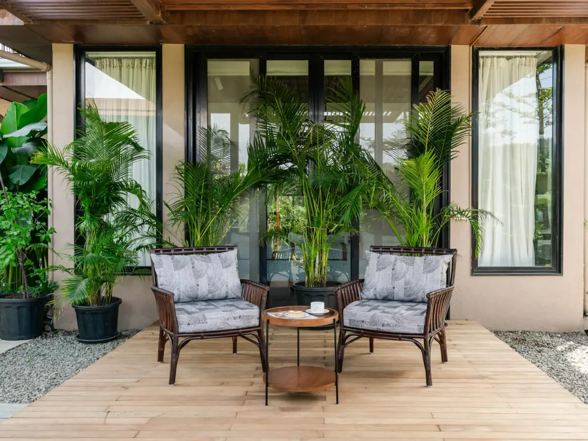 Outdoor Seating Areas | Rigveda Villa | Lonavala