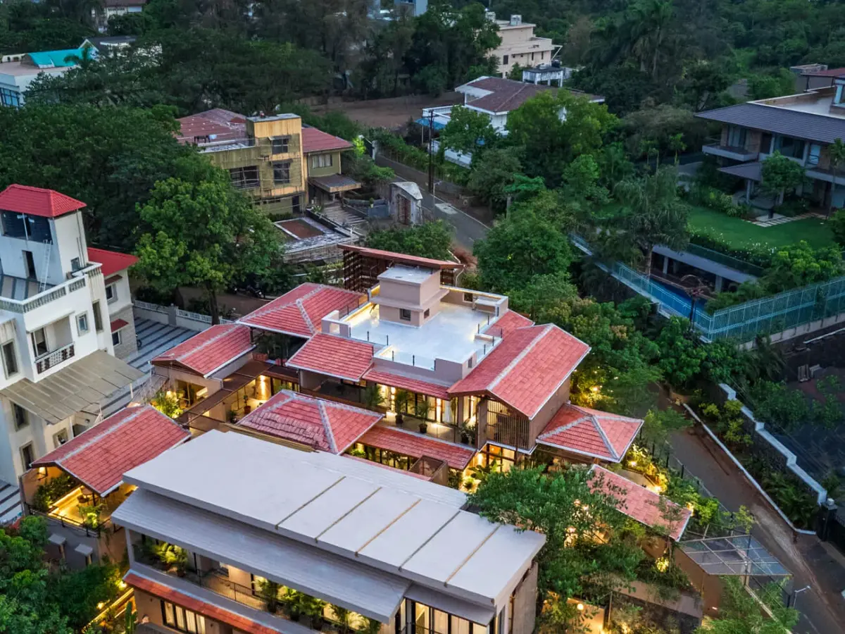 Aeriel View | Rigveda Villa | Lonavala