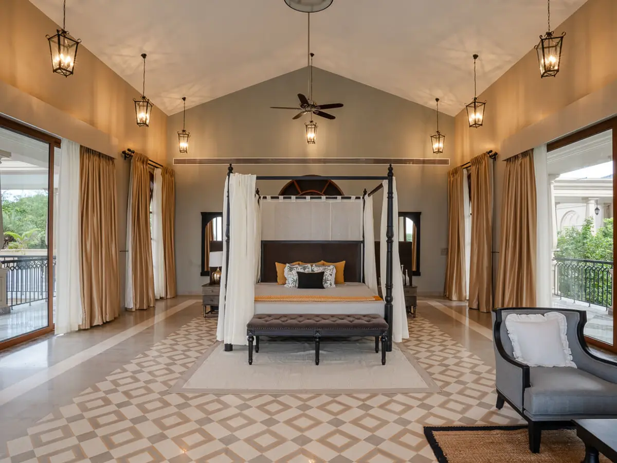 Bedroom 2 | Ultra Luxury Rentals - Sacri Borod Hill 4 by Lohono Stays