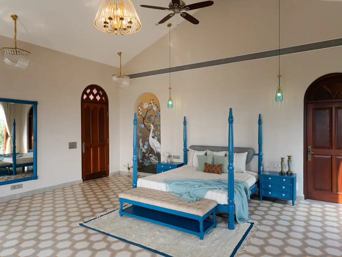 Bedroom 4 | Luxury Rentals - Sacri Borod Hill 4 by Lohono Stays