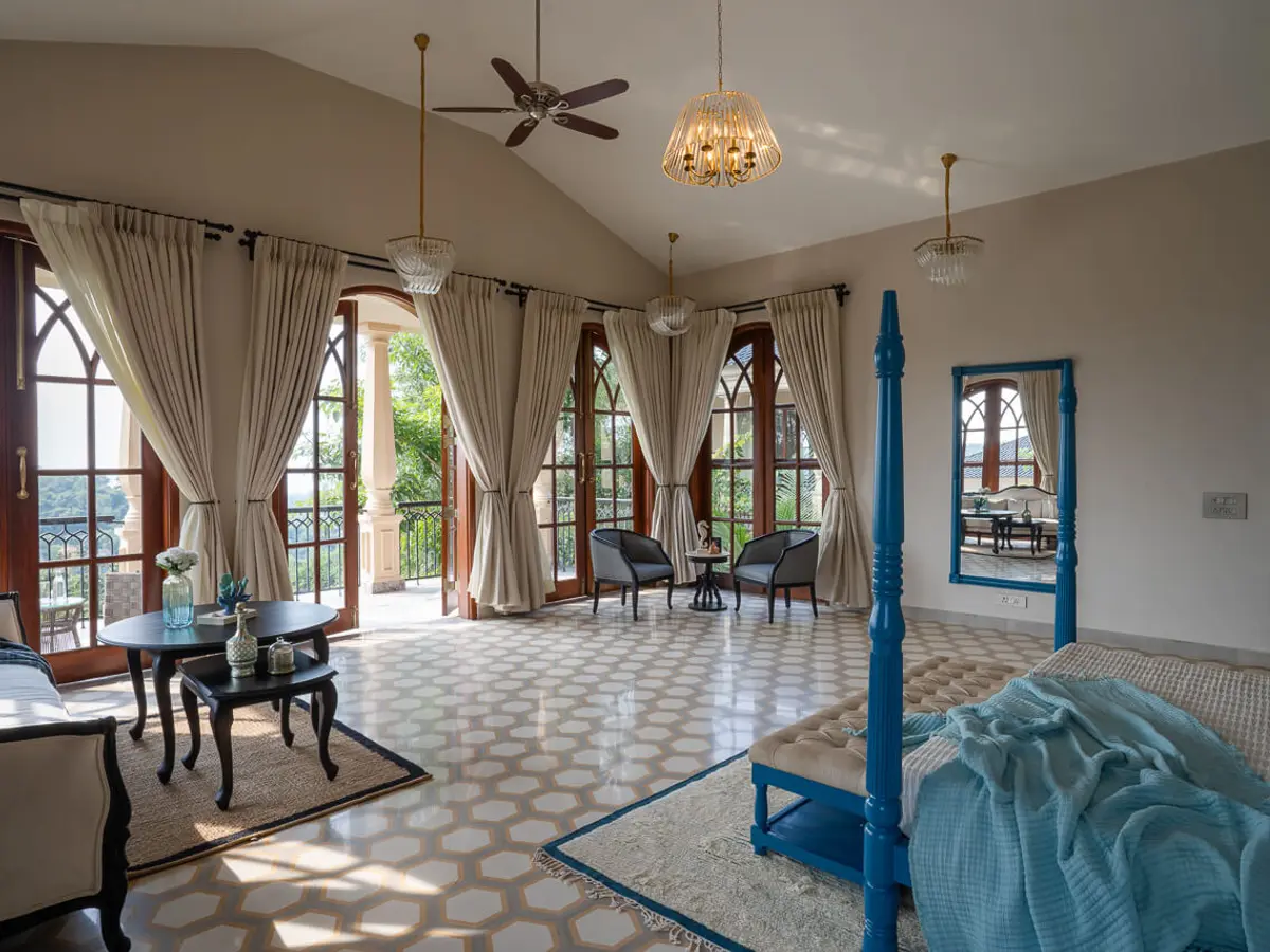 Luxury Bedroom 4 - Sacri Borod Hill 4 by Lohono Stays