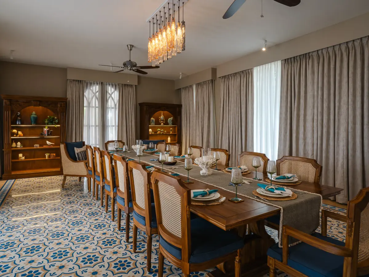 Dining Area | Sacri Borod Hill 4, Goa by Lohono Stays 
