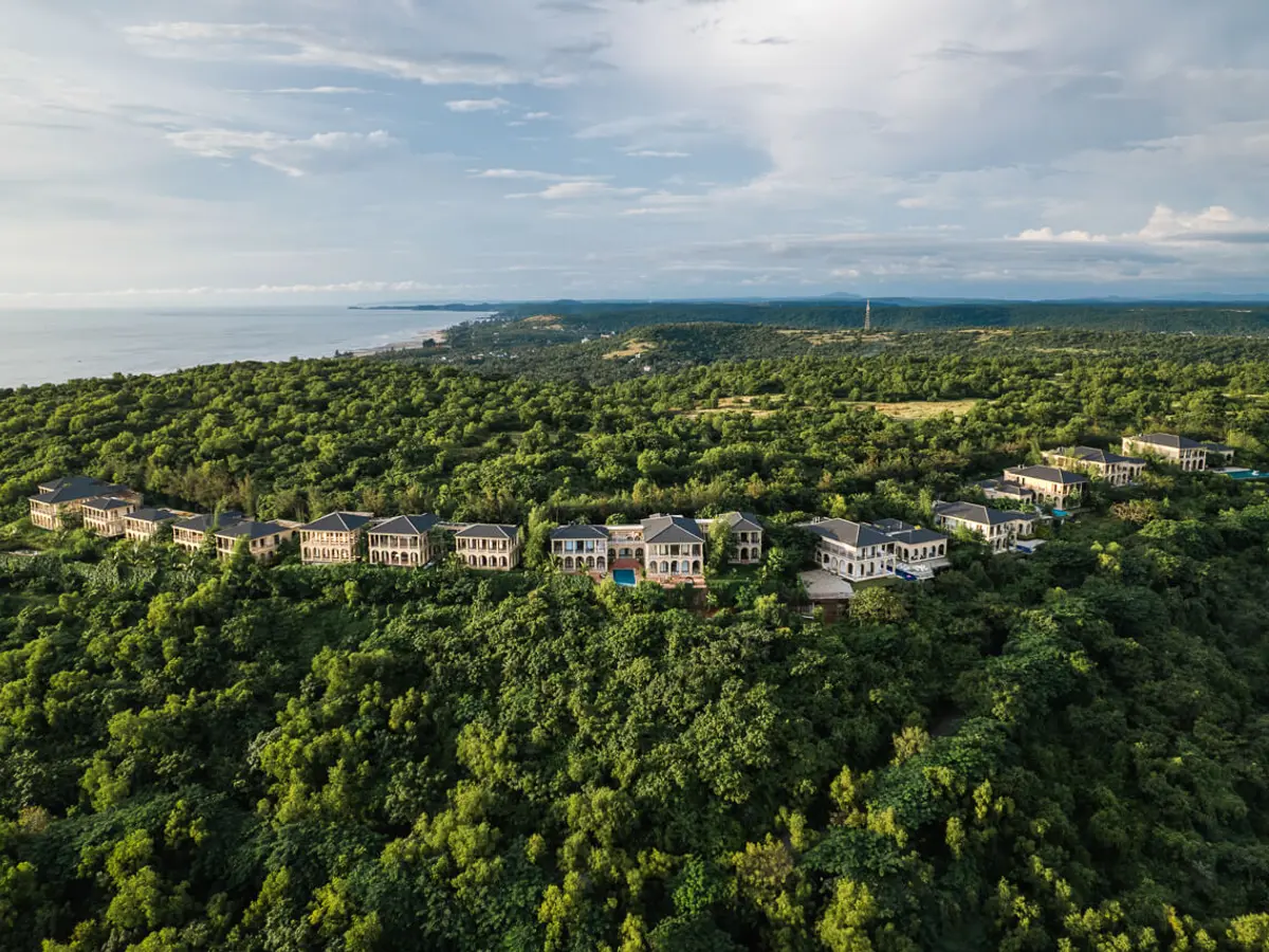 Aerial View | Sacri Borod Hill 4 by Lohono Stays 