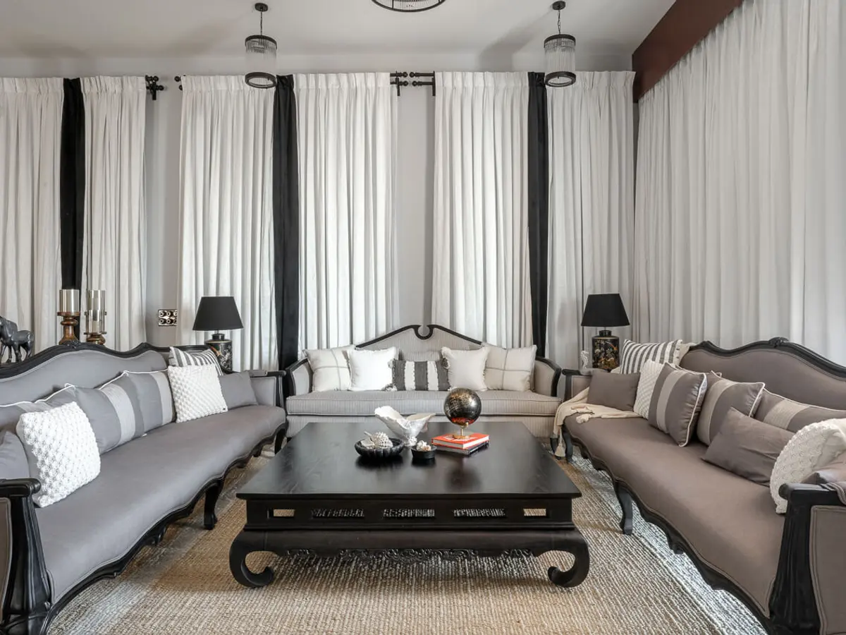 Living Area | Sacri Borod Hill 4, Goa by Lohono Stays